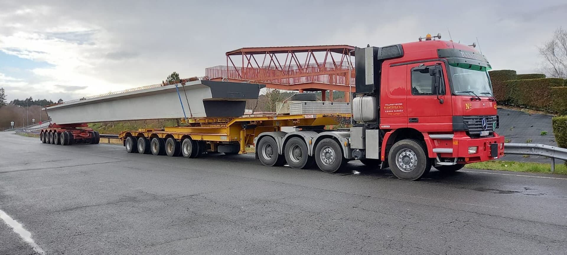 Transporte de mercancías por carretera en Galicia