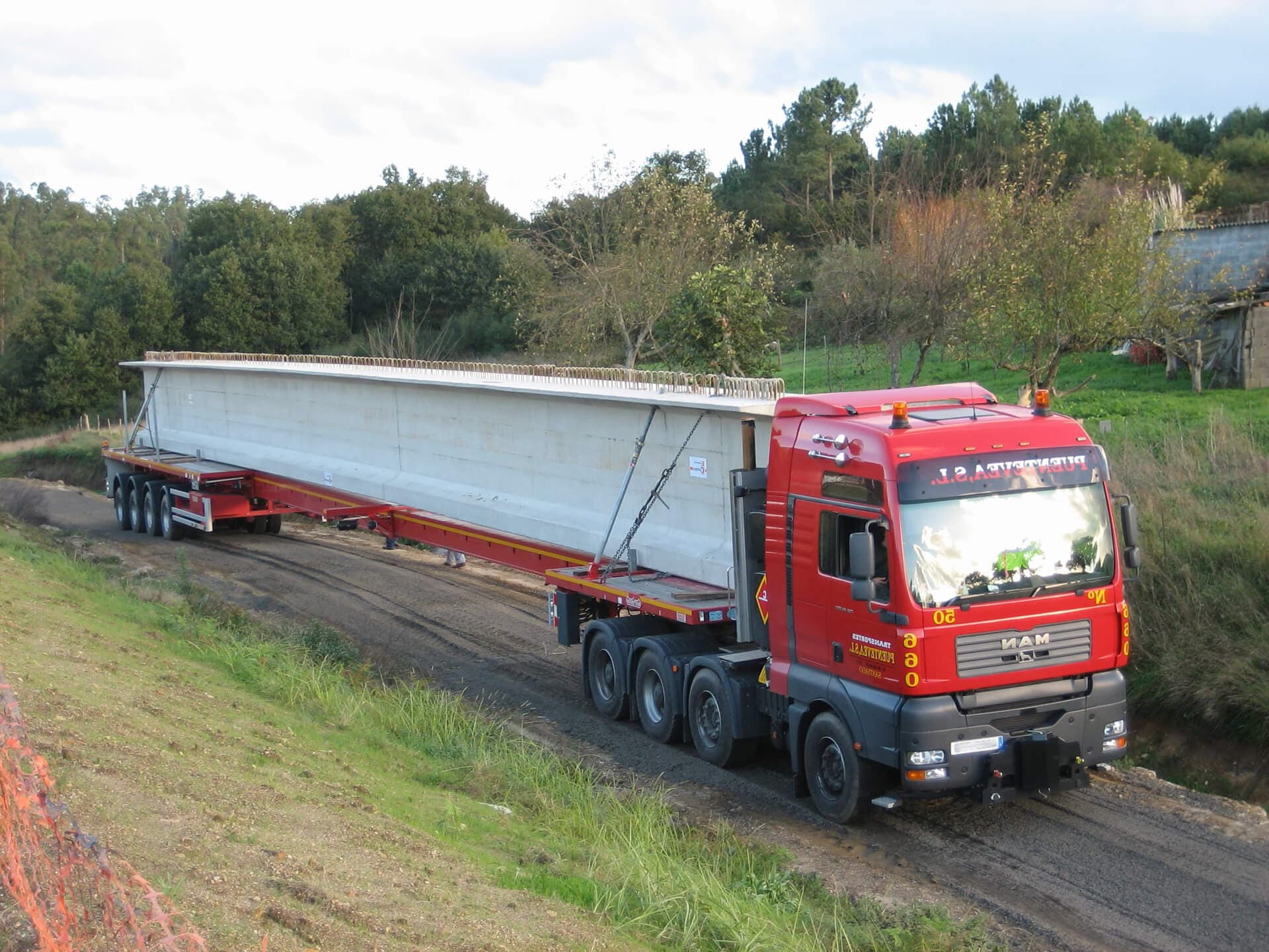 Transportes especiales en Galicia